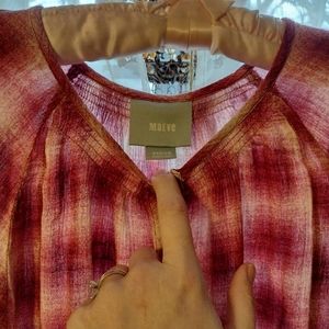 Anthropologie Maeve babydoll shirt